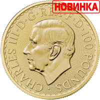 ЗОЛОТАЯ МОНЕТА БРИТАНИЯ, 1oz, 2026, 100£