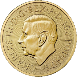 ЗОЛОТАЯ МОНЕТА БРИТАНИЯ, 1oz, 100£