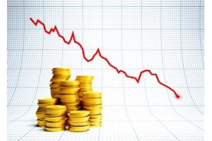 Резкое падение золота