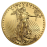 АМЕРИКАНСКИЙ ЗОЛОТОЙ ОРЕЛ, 1oz, 50$
