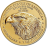 АМЕРИКАНСКИЙ ЗОЛОТОЙ ОРЕЛ, 1oz, 50$