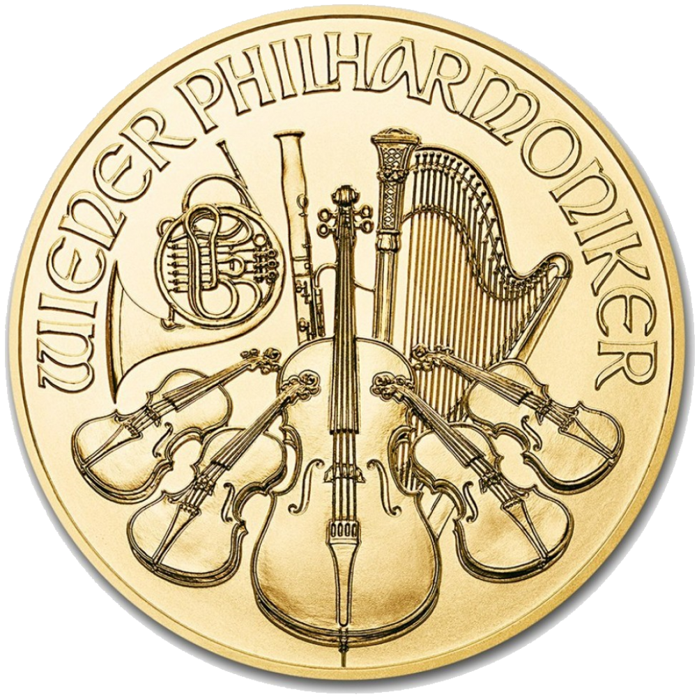 АВСТРИЙСКИЙ ФИЛАРМОНИК, 1oz, 100€