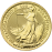 Золотая Британия, 1oz, 2025, 100£