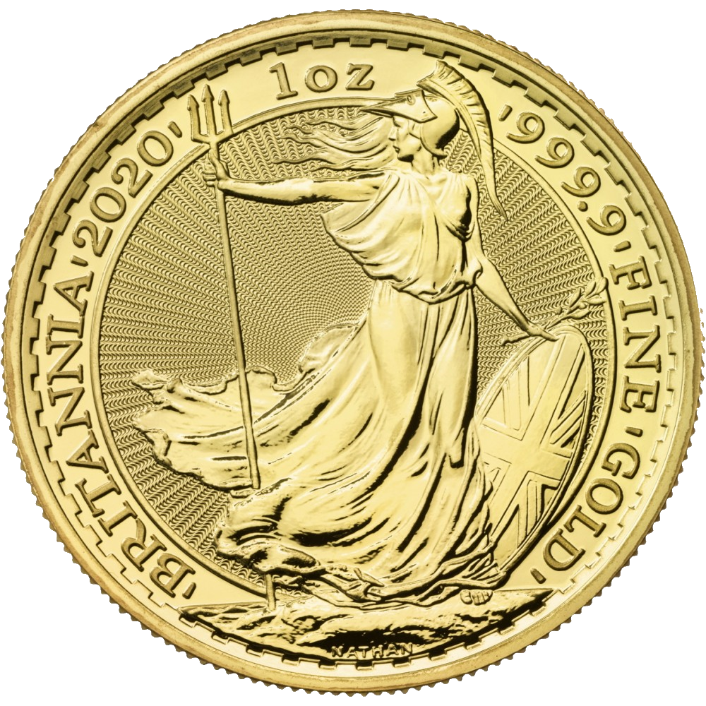 ЗОЛОТАЯ МОНЕТА БРИТАНИЯ, 1oz, 100£