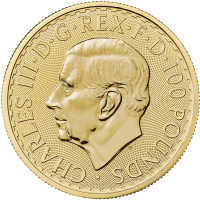 ЗОЛОТАЯ МОНЕТА БРИТАНИЯ, 1oz, 2026, 100£
